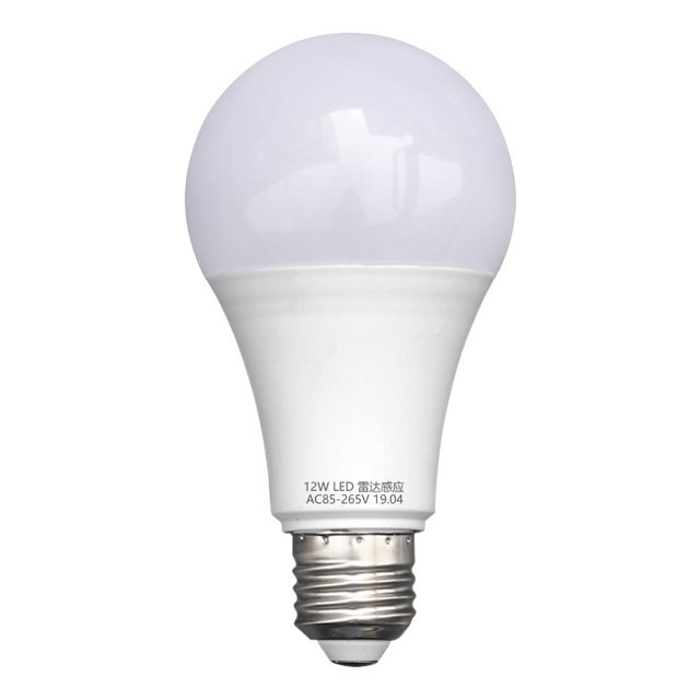Bombilla E27 LED Radar SMD5730 Sensor de Movimiento (12W) Blanca
