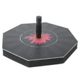 thumbnail image 4 of Fuente flotante, bomba de fuente flotante de agua flotante de energía solar octagonal Bomba de fuente Diseño aerodinámico Jadeshay A, 4 of 8