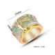thumbnail image 4 of Anillo de joyería vintage para mujer con patrón del árbol de la vida y diamantes de imitación. 7, 4 of 9