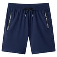 thumbnail image 4 of Men's Athletic Gym Shorts Quick Dry Workout Casual Running Shorts With Pockets, 4 of 4