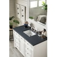 thumbnail image 3 of James Martin Furniture 157-V48-CWH-3CSP 48 in. Bristol Cottage White Single Bathroom Vanity with 3 cm Charcoal Soapstone Quartz Top & Sink, 3 of 6