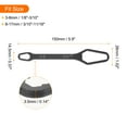 thumbnail image 2 of Uxcell 3-17mm Double-ended Adjustable Torx Wrench 0.14" Thick 5.9" Length, Black, 2 of 6