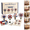 21# (C), variant on 3D Beaded Patriotic Gnome DIY Kit – 4th of July & Patriotic Animal Beading Kit, Cute Bead Craft Gnome Set, Relaxing Handmade Hobby, Gift-Ready Craft Set (C)