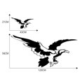 thumbnail image 2 of Yeacher Car Auto Body Sticker 5PCS Self-Adhesive Side Truck Graphics Eagle Stickers Decals for Camper Caravan RV Trailer, 2 of 8
