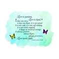 thumbnail image 2 of Quotes & Sayings Wall Decals for Children Bedroom - Love is not Rude Religion DIY & Creativity Boy Girl Bedroom Wall Sticker - Size: 30 In x 24 In, 2 of 5