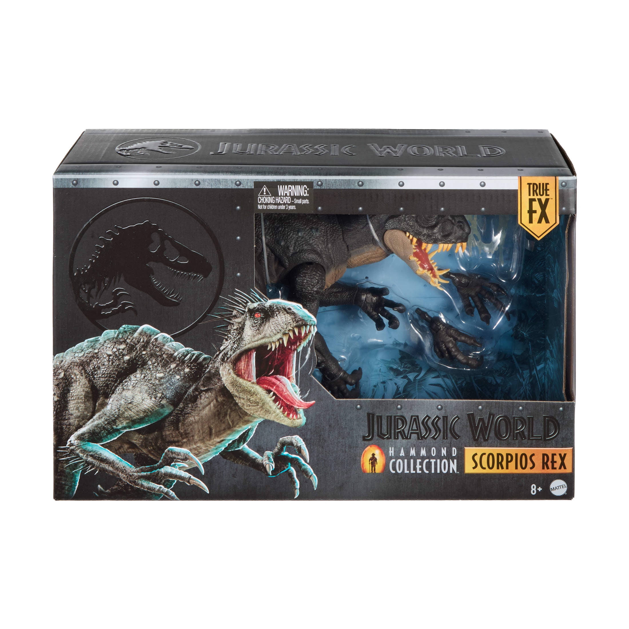 Jurassic World Hammond Collection Scorpios Rex Deluxe Articulated Action Figure Large Size