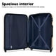 thumbnail image 5 of Juego de 3 piezas, ruleta giratoria para maletas, de plástico ABS, de Luggage Coolife, 5 of 7
