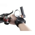 thumbnail image 2 of 2pcs Bike Rear View Mirror Adjustable Wrist Wear Mirror Cycling Wristband Safety Back Rear View Mirror (Black), 2 of 6
