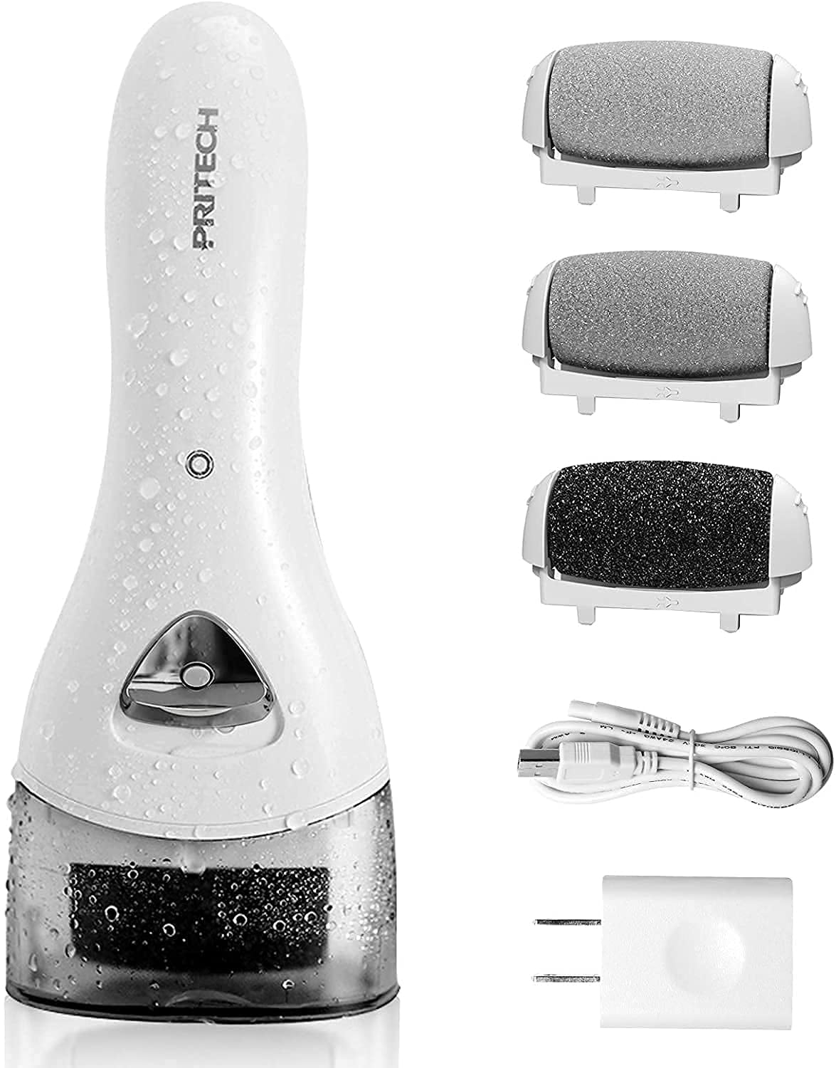 Electric Foot Callus Remover Rechargeable Portable Electronic Foot File football-soccer-sport-ref-referees-judge-linesman-officials-etsy-in