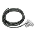 thumbnail image 2 of Targus DEFCON Ultimate - Security cable lock - universal keyed, with adaptable lock head - silver - 6.6 ft, 2 of 19