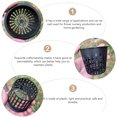 thumbnail image 4 of WHAMVOX 1 Set Plastic Planting Bucket Black Soilless Cultivation System For Home Gardening, 4 of 8