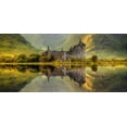 thumbnail image 2 of Kruczynski, Wojciech 18x10 White Modern Wood Framed Museum Art Print Titled - Kilchurn, 2 of 4
