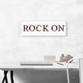 thumbnail image 2 of ARTCANVAS ROCK ON Girls Room Decor Canvas Art Print - Size: 36" x 12" (1.50" Deep), 2 of 9