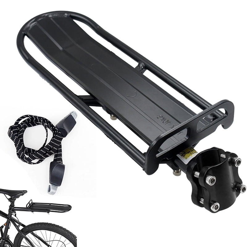 CAROOTU Bicycle Rear Rack Mountain Bike Flat Telescopic Carrier Bicycle Equipment Accessories Mountain Bike Rack Walmart