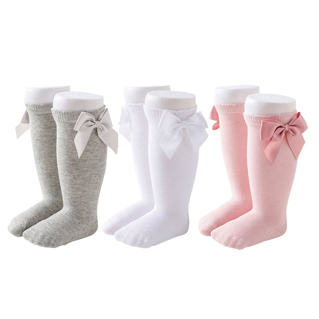 Calcetines Para Bebé Sobre La Pantorrilla, Medias Suaves Para Bebé Sin Costuras Para Bebé