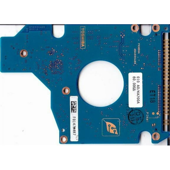 MK6025GAS, HDD2189 H ZE01 S, G5B000465000-A, Toshiba 60GB IDE 2.5 PCB