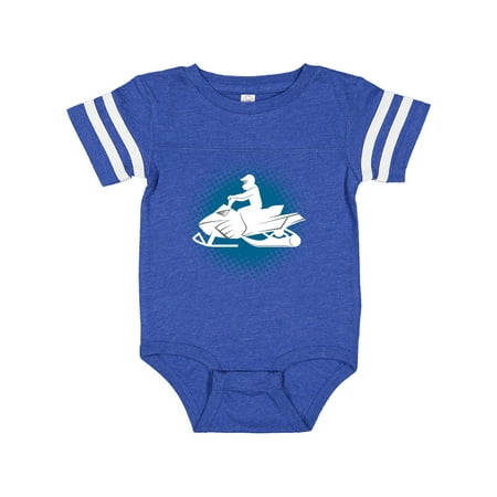 

Inktastic Snowmobile Winter Extreme Sports Gift Baby Boy Bodysuit