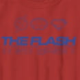 thumbnail image 2 of Boy's The Flash Heroes Classic Blue Emblems Graphic Tee Red Small, 2 of 4