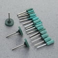 thumbnail image 2 of 18pcs Cylindrical Abrasive Rubber Wheel Buffing Polis18pcs Abrasive Rubber Wheel Buffing Polishing Wheel Set For Rotary Tool (Green)hing Wheel Set For Rotary Tool, 2 of 8