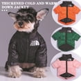 thumbnail image 2 of Abrigo de invierno para perros con diseño de cara de perro: chaqueta acolchada, chaqueta de plumón, talla S, 2 of 5