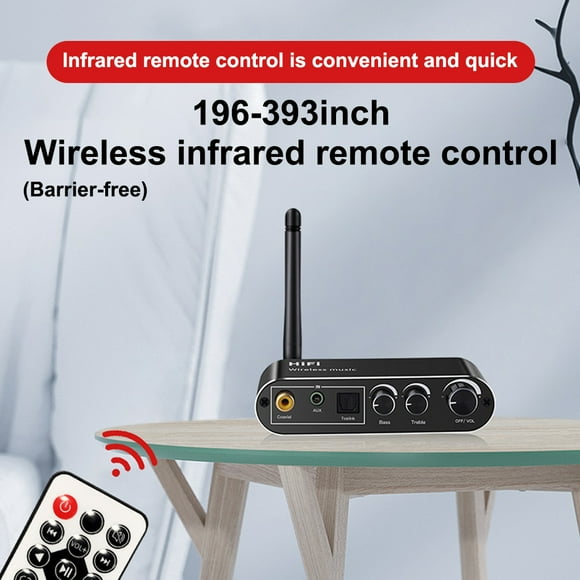 AUX Bluetooth-compatible Receiver Fast Speed Mobile Phone Digital to Television Speaker Digital to Analog Adapter Portable Home Supplies