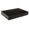 Print File Black Clamshell Metal Edge Archival Box 9x12x1.75"