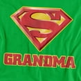 thumbnail image 2 of Superman Super Grandma Women's T Shirt, Kelly Green, Large, 2 of 6