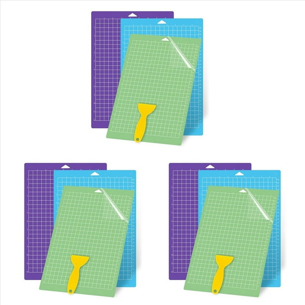 Tapetes de Corte para Joy Xtra, Paquete de 9 Tapetes de Corte Adhesivos de 8,5 X 12 Pulgadas, Tapetes de Corte Reutilizables, Almohadilla para Trazador