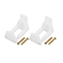 sailesiti 2PCS RV Sliding Door Guide Sliding Barn Door Hardware with Screws