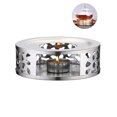 thumbnail image 1 of Tea Warmer Coffee Warmer Made Of Stainless Steel With Tea Light Holder Tea Base, 1 of 8