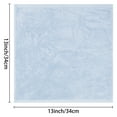 thumbnail image 7 of REGALWOVEN 6 Pack Cotton Washcloths, Solid Face Cloths, Absorbent and Quick Drying Towel for Bathroom Blue 13" x 13", 7 of 7