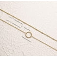 thumbnail image 3 of Collar Colgante Hecho A Mano Chapado En Oro De 18k Gargantilla De Oro Delicado Collar Largo De Capas De Barra De Flecha Para Mujer MFZFUKR HMHZ846-8, 3 of 6