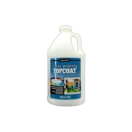 UPC: 0766218107466 | Decoart Clear Pouring Topcoat 64oz
