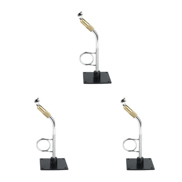 Eigraketly Fly Tying Vise Flies Tying Tool Tackle Lure with Making DIY Tool Teasers Type1 NO1