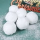 thumbnail image 4 of Bolas de nieve Pompón de pelo blanco Bola de pelo para colgante de árbol de Navidad Juguetes para niños Juguete para interior y exterior Decoración navideña Bolas de nieve, 4 of 5