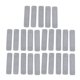 thumbnail image 1 of Lot de 20 patchs de réparation pour moustiquaires de fenêtre, en acier inoxydable, auto-adhésifs, pour trous de déchirures de portes et fenêtres, 1 of 4