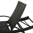 thumbnail image 5 of GDF Studio Olivia Outdoor Wicker Adjustable Chaise Lounge with Cushion, Multibrown and Caramel, 5 of 13