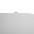 thumbnail image 4 of WHITE SCALE DESIGN CERAMIC TABLE LAMP-WHITE LINEN HARDBACK, 4 of 5