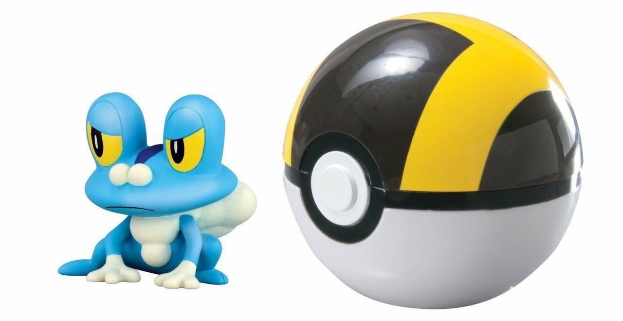 Pokemon Clip 'N' Carry Ultra Ball - Froakie - Walmart.com - Walmart.com