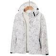 thumbnail image 1 of Chaqueta y abrigo informal de manga larga con capucha y cremallera para mujer, chaqueta de senderismo de dos piezas tres en uno con estampado de manga larga y cremallera para mujer, 1 of 2