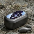 thumbnail image 7 of lulshou Bluetooth Headphones, Wireless Bluetooth Earphones Dolphin Earclip High End Mirror Digital Display Water Proofing Earphones Headphones Wireless, 7 of 7