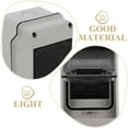 thumbnail image 3 of Outdoor Waterproof Power Distribution Box Circuit Breaker Box For Home And Solar Application Electrical Junction Box For Rv And Temporary Power Outlets 3 Circuits, 3 of 8