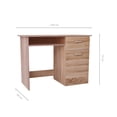 thumbnail image 3 of Escritorio Top Living Minimalista con Cajones Estilo Madera Roble, 3 of 7