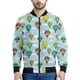thumbnail image 4 of Nueva chaqueta con estampado 3D de globo de aire de dibujos animados para hombre, primavera otoño 2024, abrigo con cremallera de manga larga, chaqueta de vuelo callejero 6XL, 4 of 4