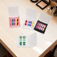 thumbnail image 4 of Unique Bargains 1 Pc Double Layer Right Angle Nail Storage Box White Plastic, 4 of 5