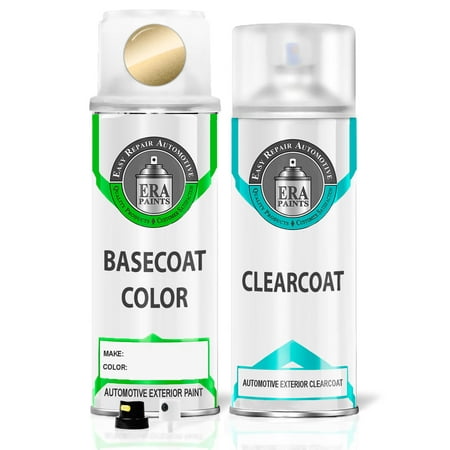 ERA Paints 451 - Maya Gold Metallic for VOLVO Exact Match Touch Up Paint Spray - Essential Kit