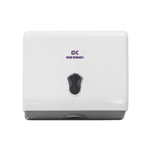 Despachador de Toallas Interdobladas Gel Kleen Blanco Capacidad 250 Toallas