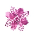 thumbnail image 2 of Flor hueca de Navidad con purpurina dorada de Navidad artificial utilizada para decorar flores para el día de Navidad Wmkox8yii gf9515, 2 of 6