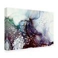 thumbnail image 4 of Canvas Wall Art - Tom Quartermaine 'Textured Cool Alcohol Ink' Wall Art for Living Room, Bedroom, or Office Décor by Trademark Fine Art - 32 x 22 Inches, 4 of 4