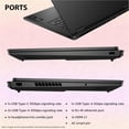 thumbnail image 6 of Restored HP OMEN 17.3" Gaming Laptop, AMD Ryzen AI 9 365; NVIDIA GeForce RTX 5070 (8GB GDDR7); 32GB DDR5; 1TB SSD, Windows 11 Home (Refurbished), 6 of 6
